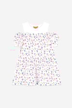 Girls Printed Ruffles Dress (5/6yrs-10/11yrs)
