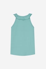 Girls Cat With Hat Tank Top (2/3yrs-8/9yrs)