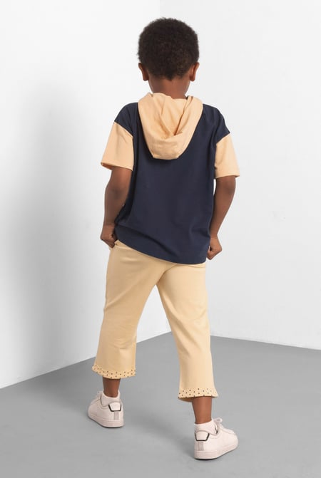 Boys Yellow Dot Printed Trouser (3yrs-9yrs)