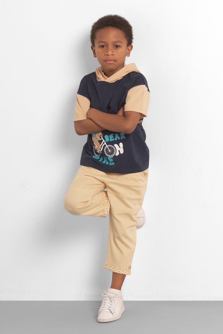 Boys Dot Printed Trouser (3yrs-9yrs)