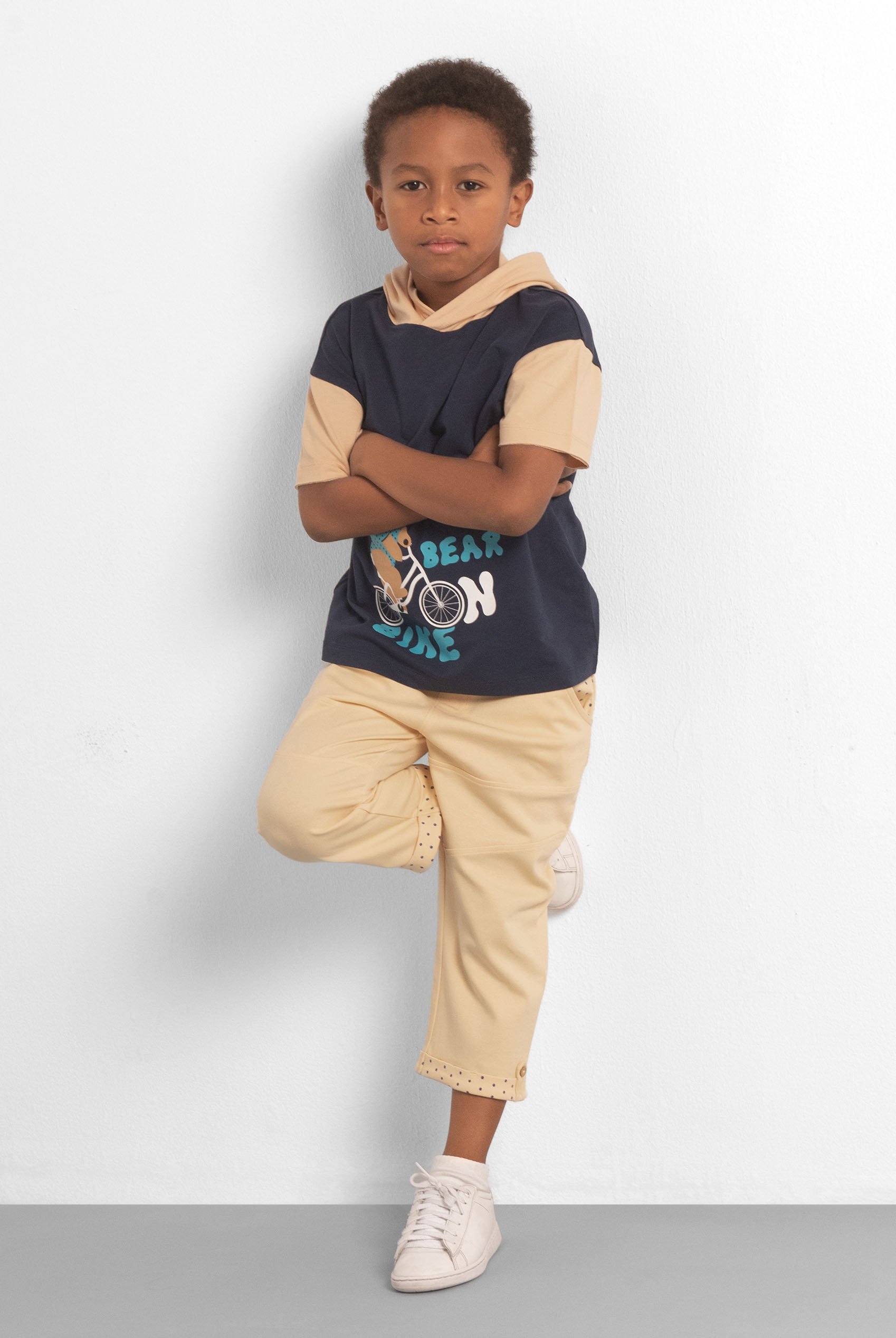 Boys Dot Printed Trouser (3yrs-9yrs)