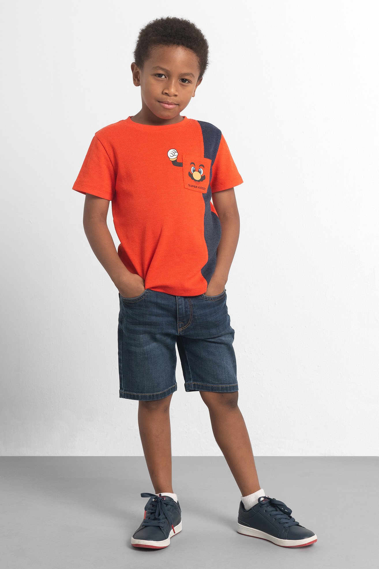 Boys Super Kiddo Printed T-shirt (6yrs-11yrs)