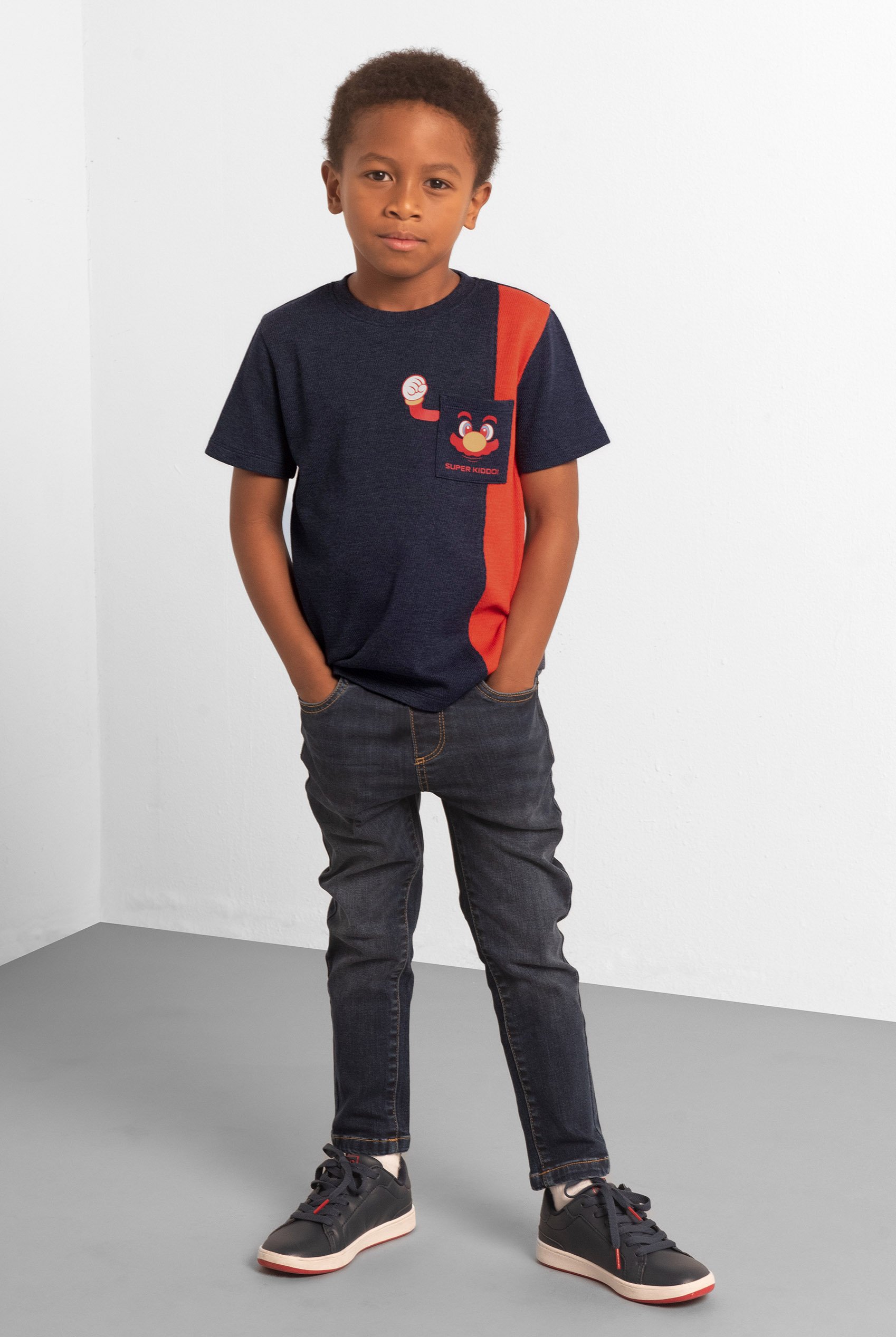 Boys Super Kiddo Printed T-shirt (6yrs-11yrs)