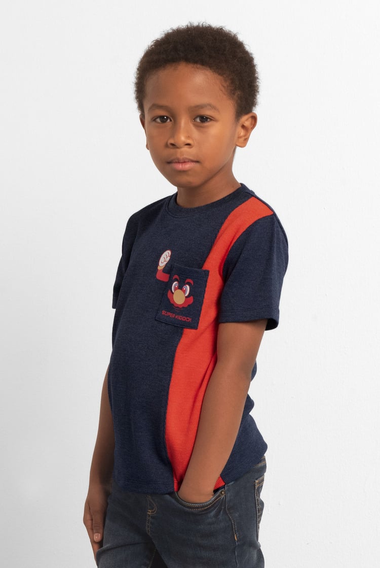 Boys Super Kiddo Printed T-shirt (6yrs-11yrs)