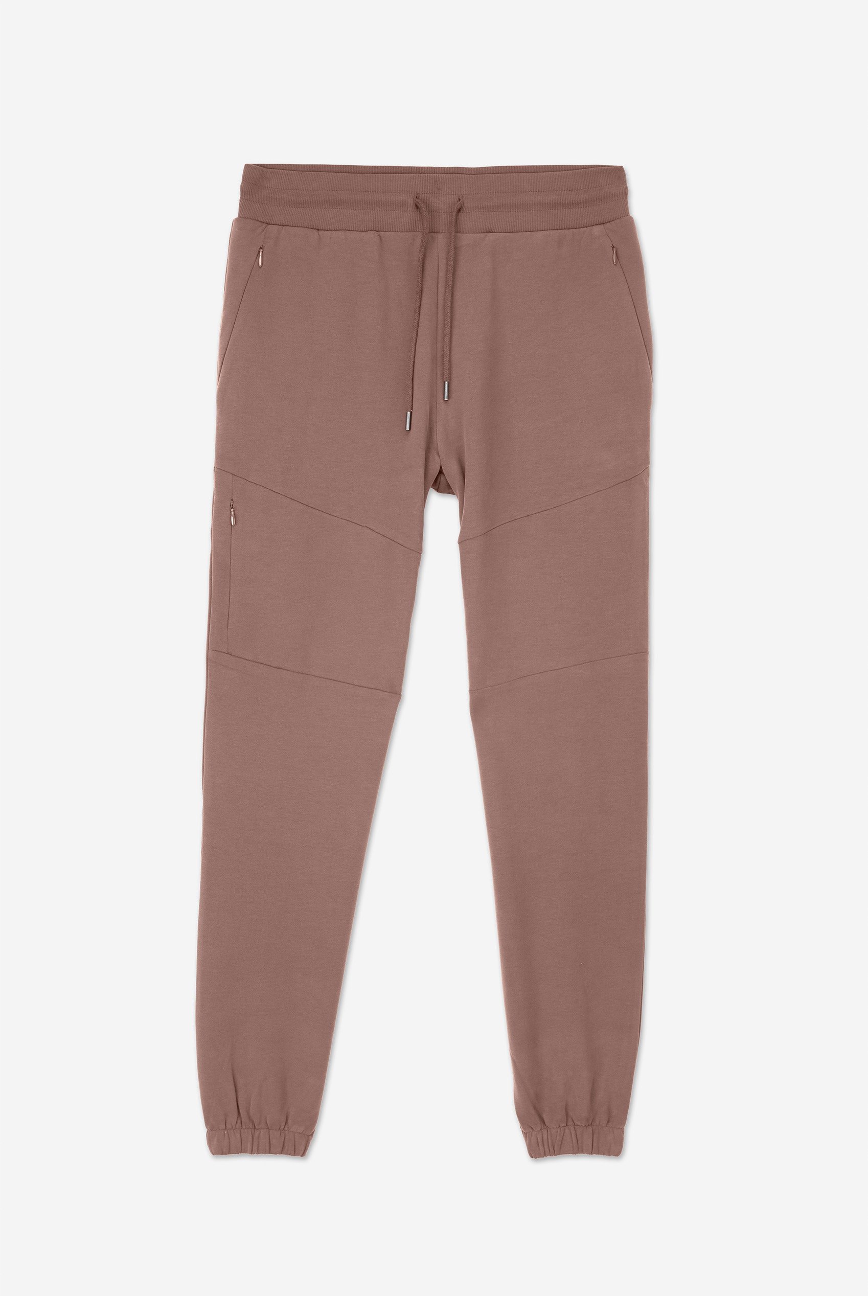 Mens Cut & Sew Zip Jogger