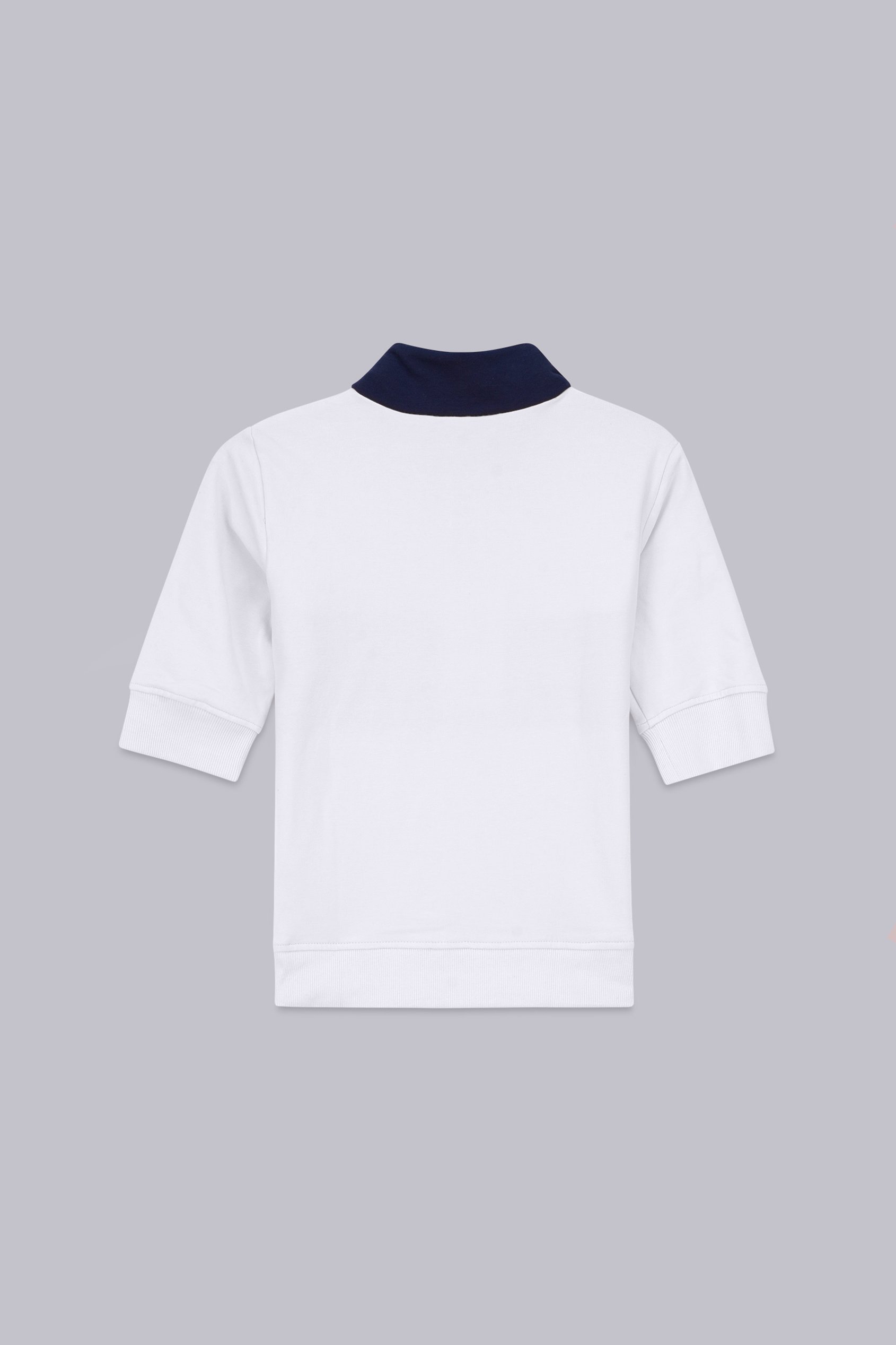 Boys Zip Up Colour Block Sweatshirt ( 6yrs-11yrs)