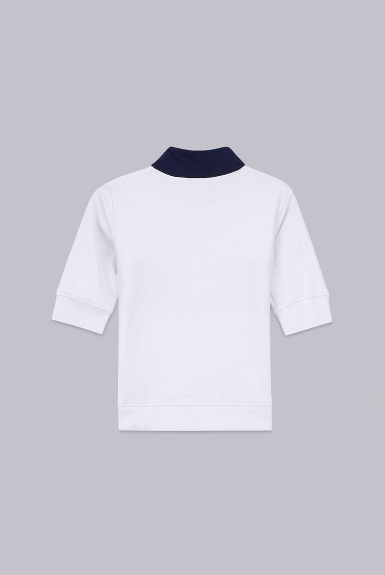 Boys Zip Up Colour Block Sweatshirt ( 6yrs-11yrs)