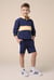 Boys Zip Up Colour Block Sweatshirt ( 6yrs-11yrs)
