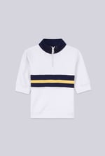 Boys Zip Up Colour Block Sweatshirt ( 6yrs-11yrs)