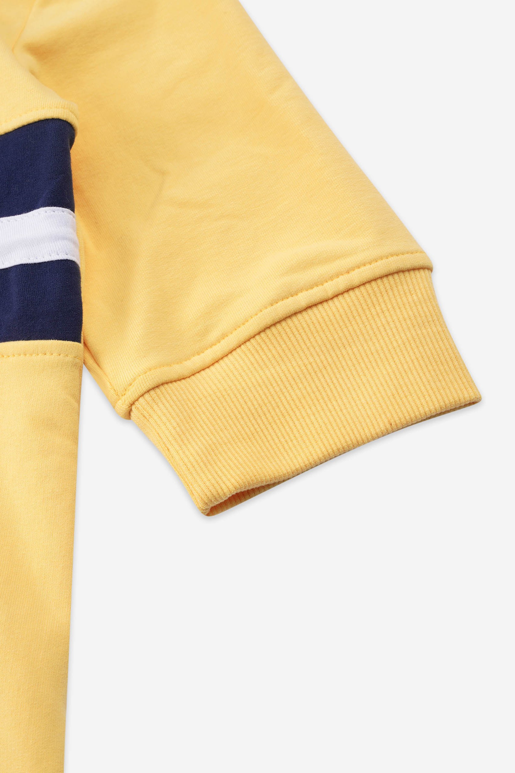 Boys Zip Up Colour Block Sweatshirt ( 6yrs-11yrs)