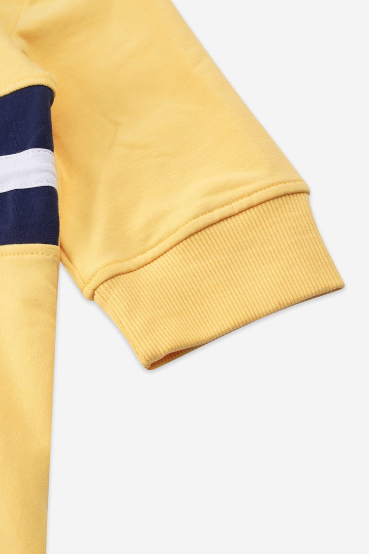 Boys Zip Up Colour Block Sweatshirt ( 6yrs-11yrs)