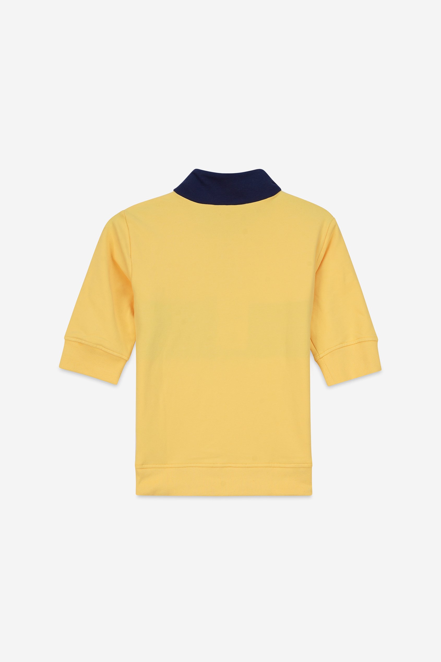 Boys Zip Up Colour Block Sweatshirt ( 6yrs-11yrs)