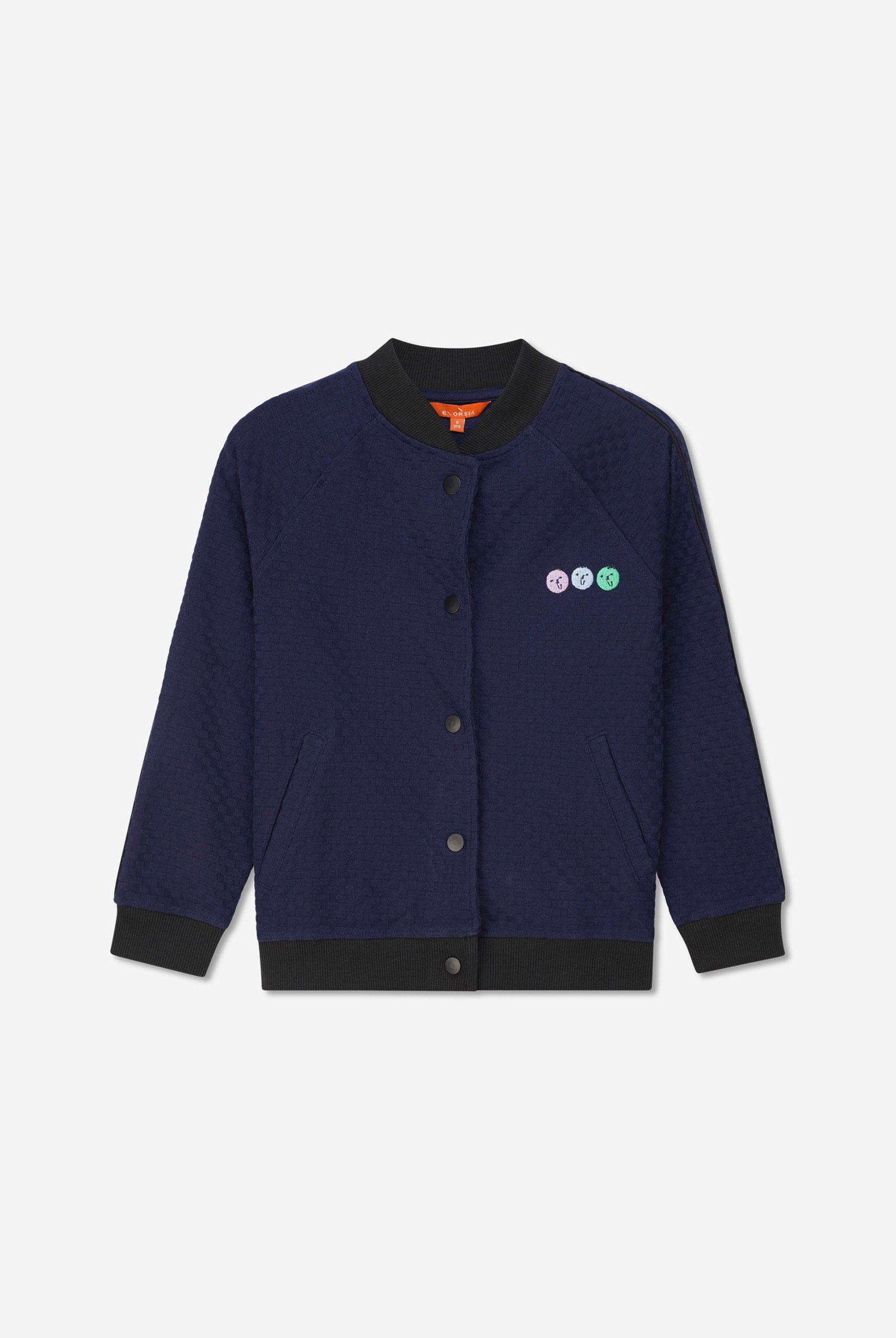 Boys Chest Embroidery Bomber Jacket ( 12/18mths-7yrs)