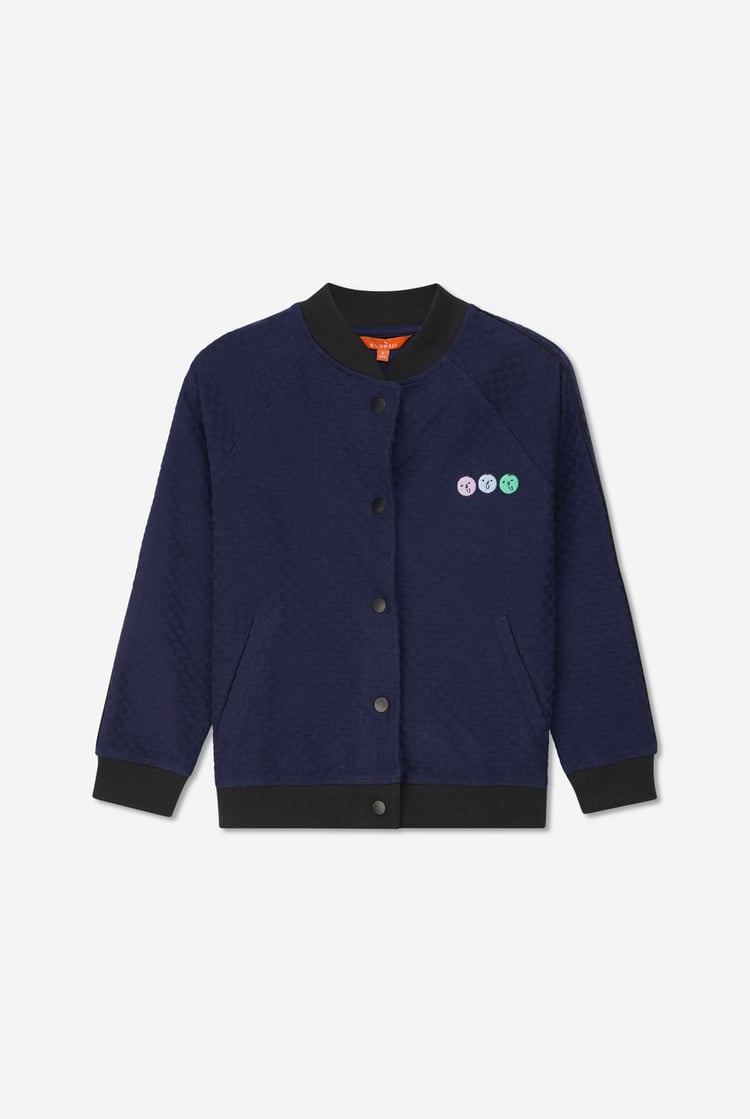 Boys Chest Embroidery Bomber Jacket ( 12/18mths-7yrs)