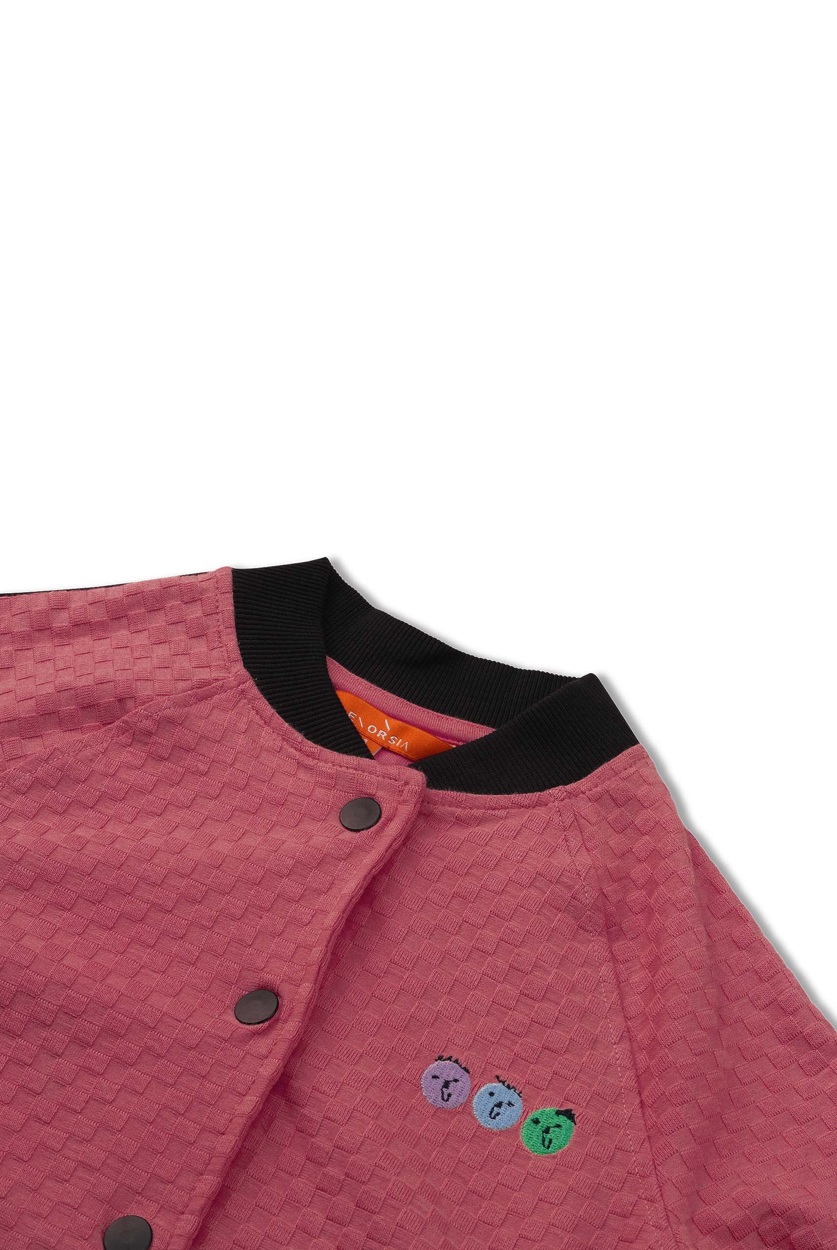 Boys Chest Embroidery Bomber Jacket ( 12/18mths-7yrs)