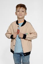 Boys Chest Embroidery Bomber Jacket ( 12/18mths-7yrs)