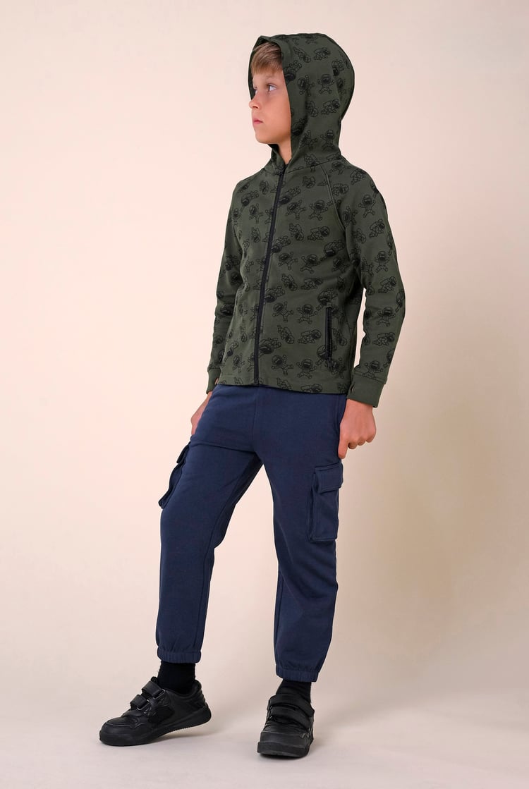 Boys Jersey Cargo Jogger ( 6yrs-11yrs)