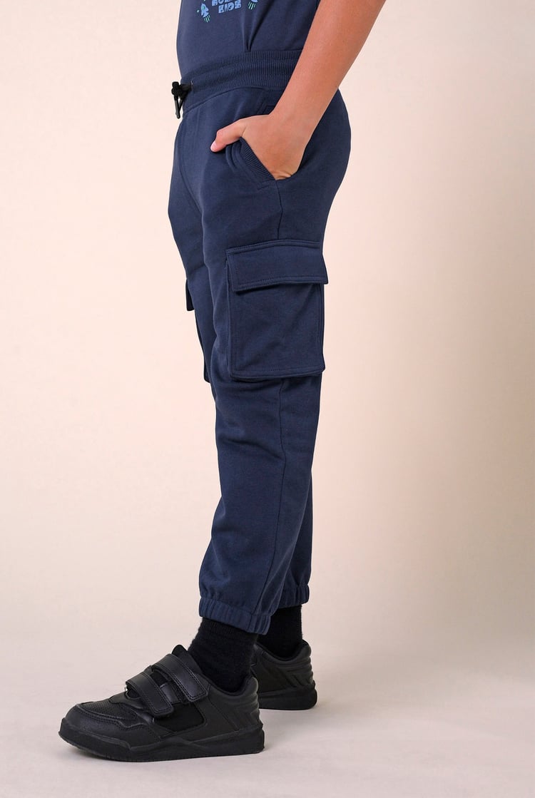 Boys Jersey Cargo Jogger ( 6yrs-11yrs)