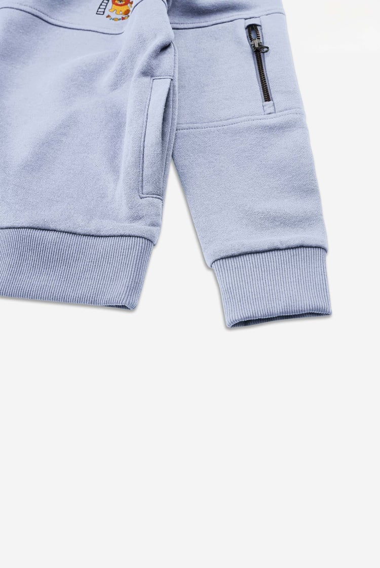 Boys  Embrodiery Print Hoodie  ( 6yrs-11yrs)