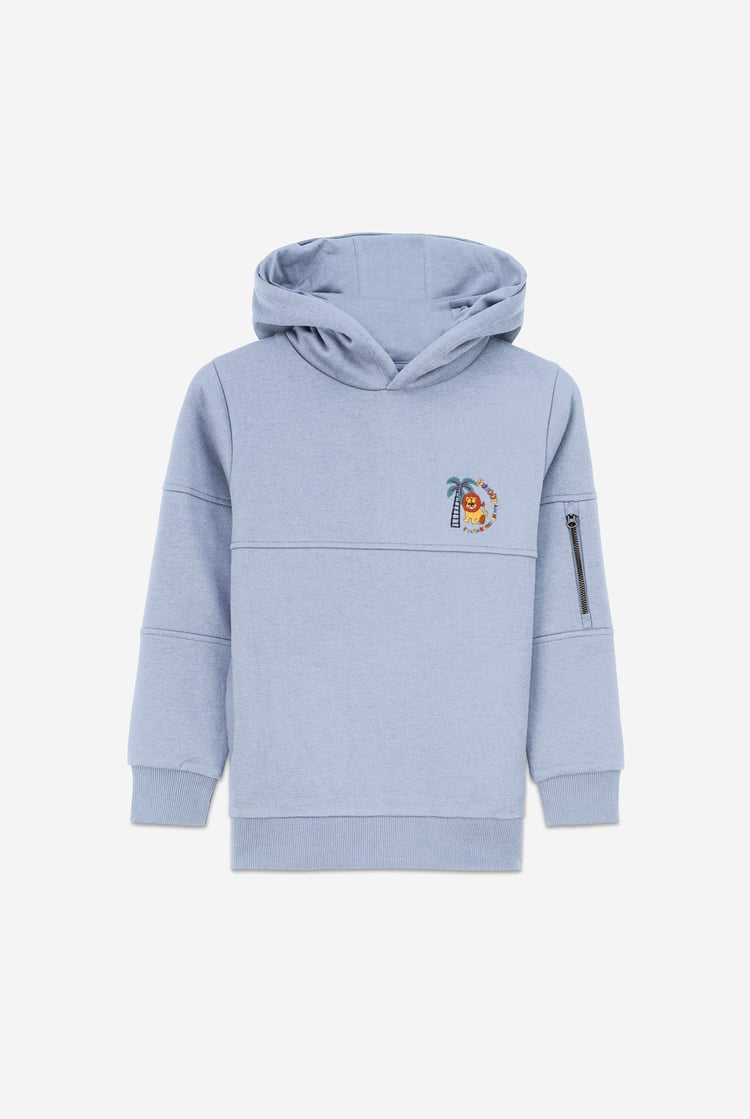 Boys  Embrodiery Print Hoodie  ( 6yrs-11yrs)