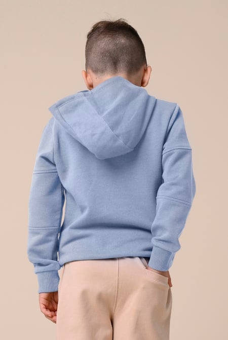 Boys Blue  Embrodiery Print Hoodie  ( 6yrs-11yrs)