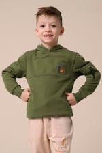 Boys  Embrodiery Print Hoodie  ( 6yrs-11yrs)
