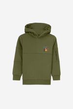 Boys  Embrodiery Print Hoodie  ( 6yrs-11yrs)