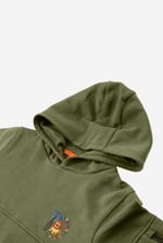 Boys  Embrodiery Print Hoodie  ( 6yrs-11yrs)