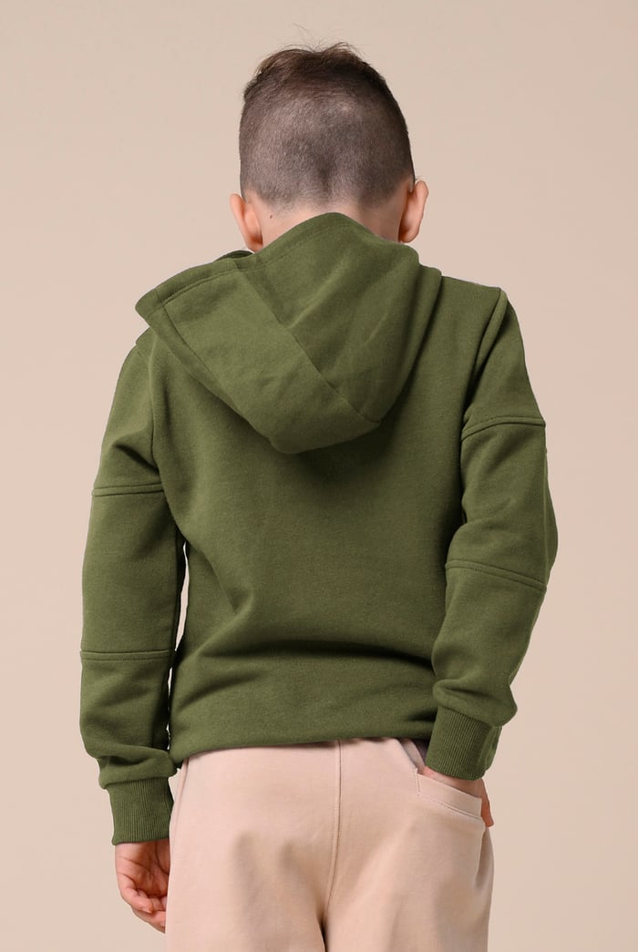Boys  Embrodiery Print Hoodie  ( 6yrs-11yrs)