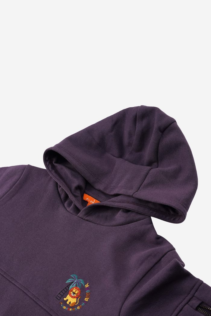 Boys  Embrodiery Print Hoodie  ( 6yrs-11yrs)