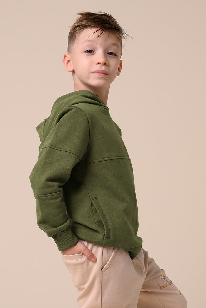 Boys  Embrodiery Print Hoodie  ( 6yrs-11yrs)