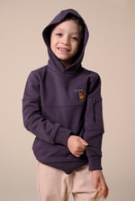 Boys  Embrodiery Print Hoodie  ( 6yrs-11yrs)