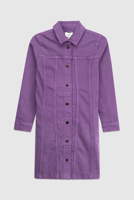 Womens Slim Longline Coloured Jacket