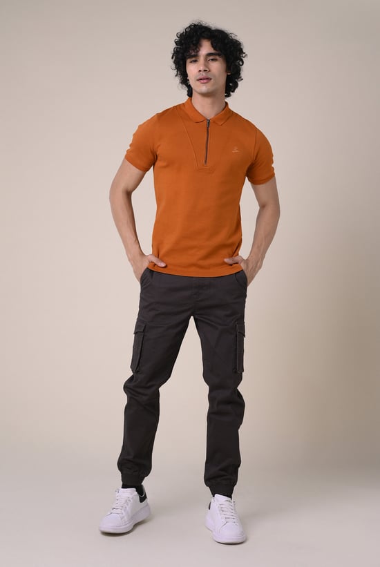 Mens Skinny Cargo Jogger