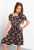 Square Neck Tiered Puff Sleeve Dress (2/3yrs-8/9yrs)