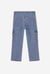 Girls Blue Denim Cargo Jeans