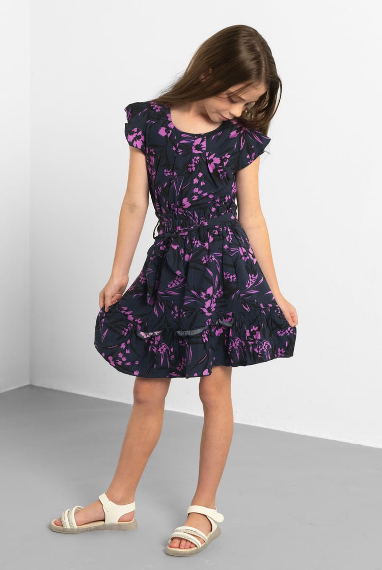 Garden Printed Smocked Waist Tops (2/3yrs-8/9yrs)