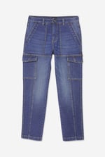 Mens Regular Fit Utility Jeans