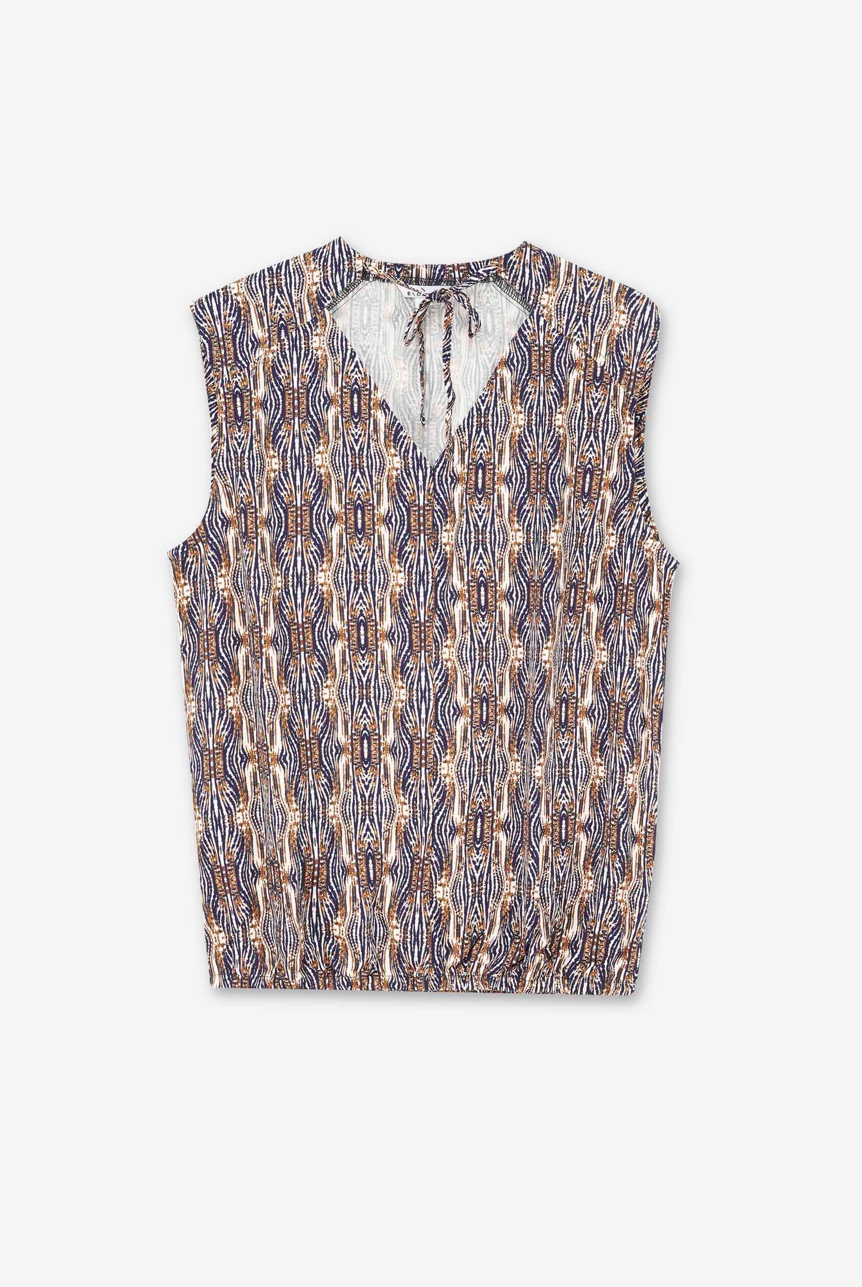 Womens Tie Neck Tops