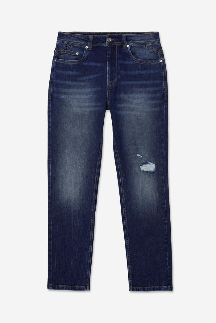 Mens Ripped Denim Jeans