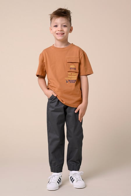 Boys Brown Chino Jogger ( 3yrs-9yrs)