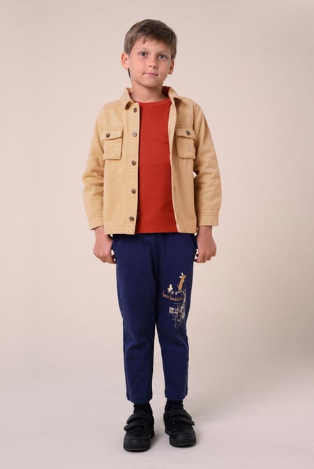 Boys Yellow Twill Overshirt (3yrs-9yrs)