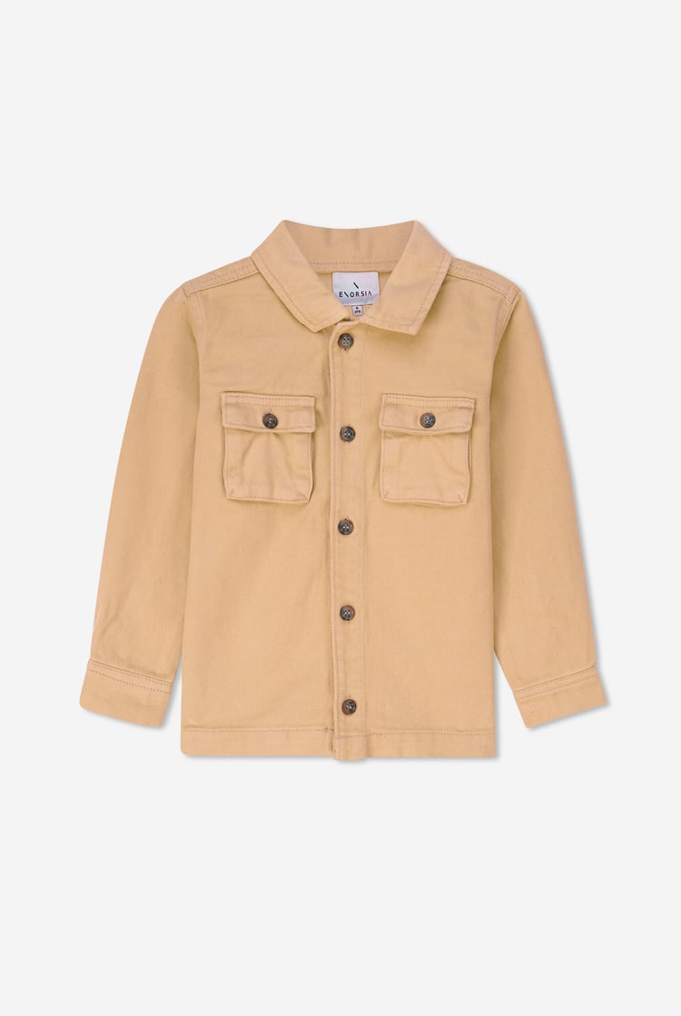 Boys Twill Overshirt (3yrs-9yrs)
