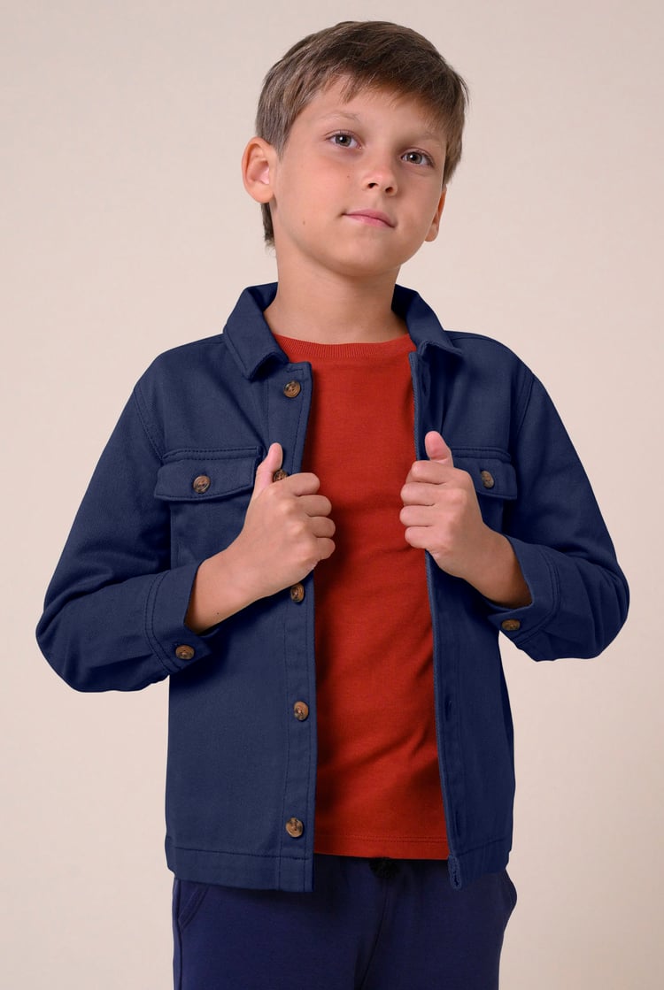 Boys Twill Overshirt (3yrs-9yrs)