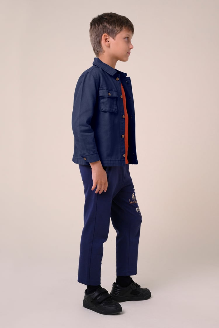 Boys Twill Overshirt (3yrs-9yrs)