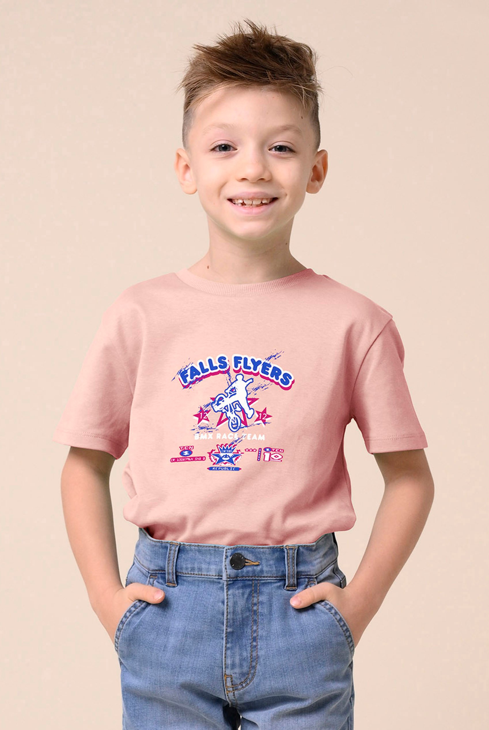 Boys Falls Flyers T-Shirt ( 3yrs-9yrs)