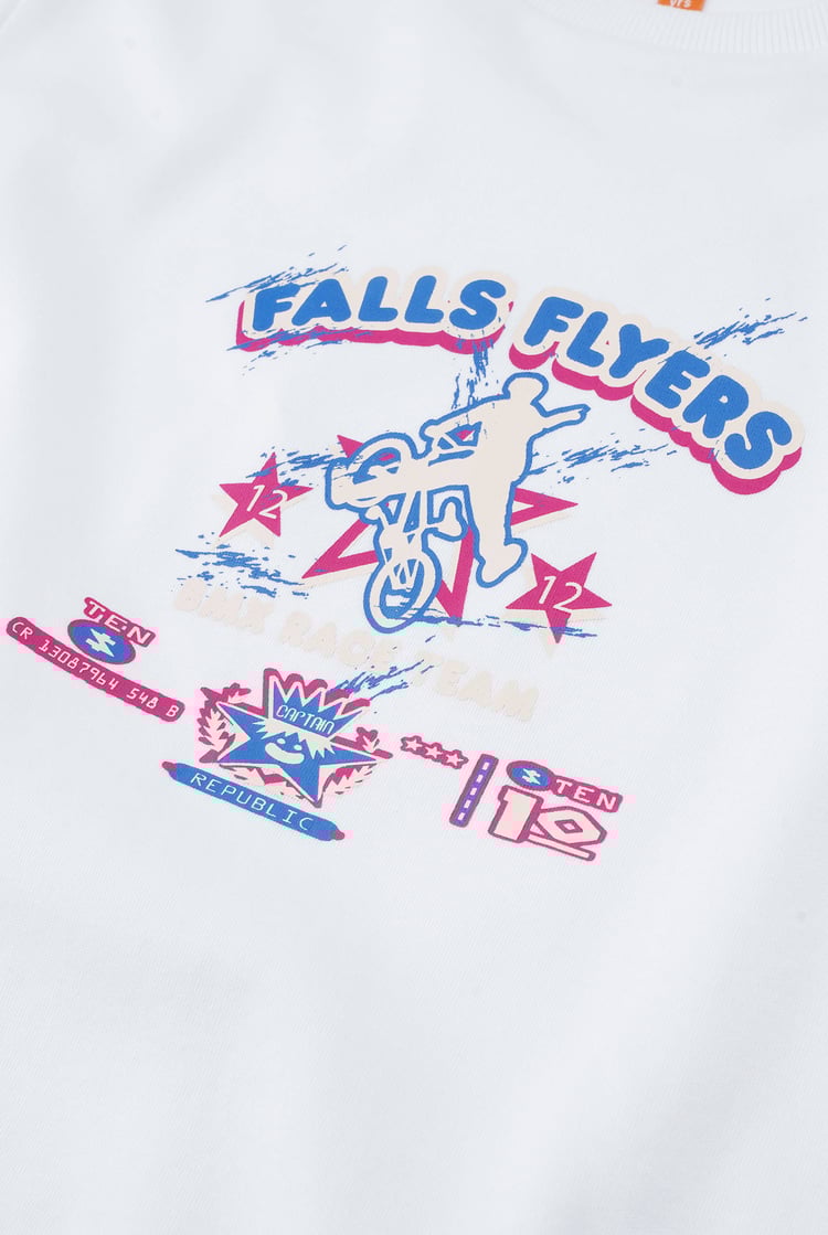 Boys Falls Flyers T-Shirt ( 3yrs-9yrs)