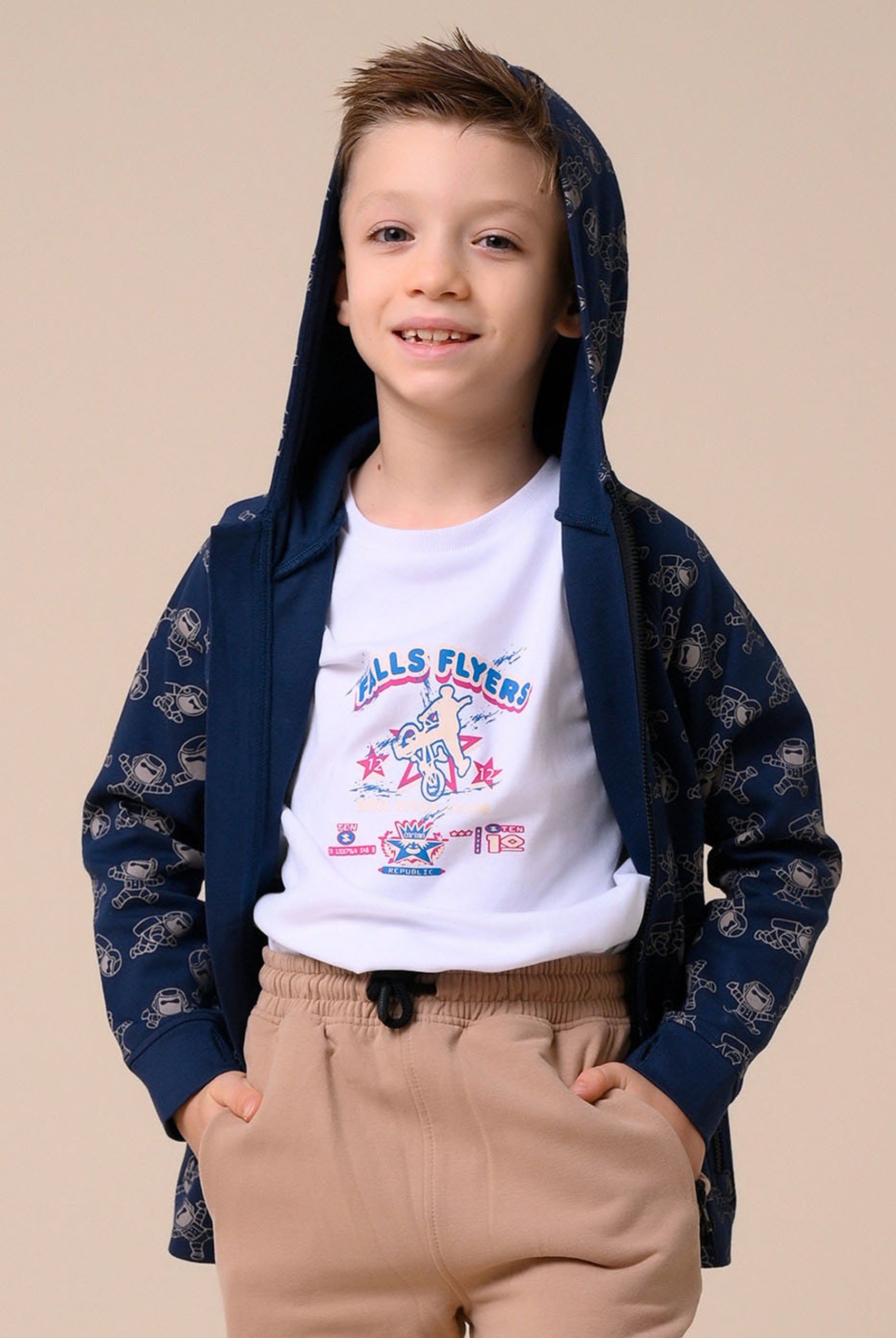 Boys Falls Flyers T-Shirt ( 3yrs-9yrs)