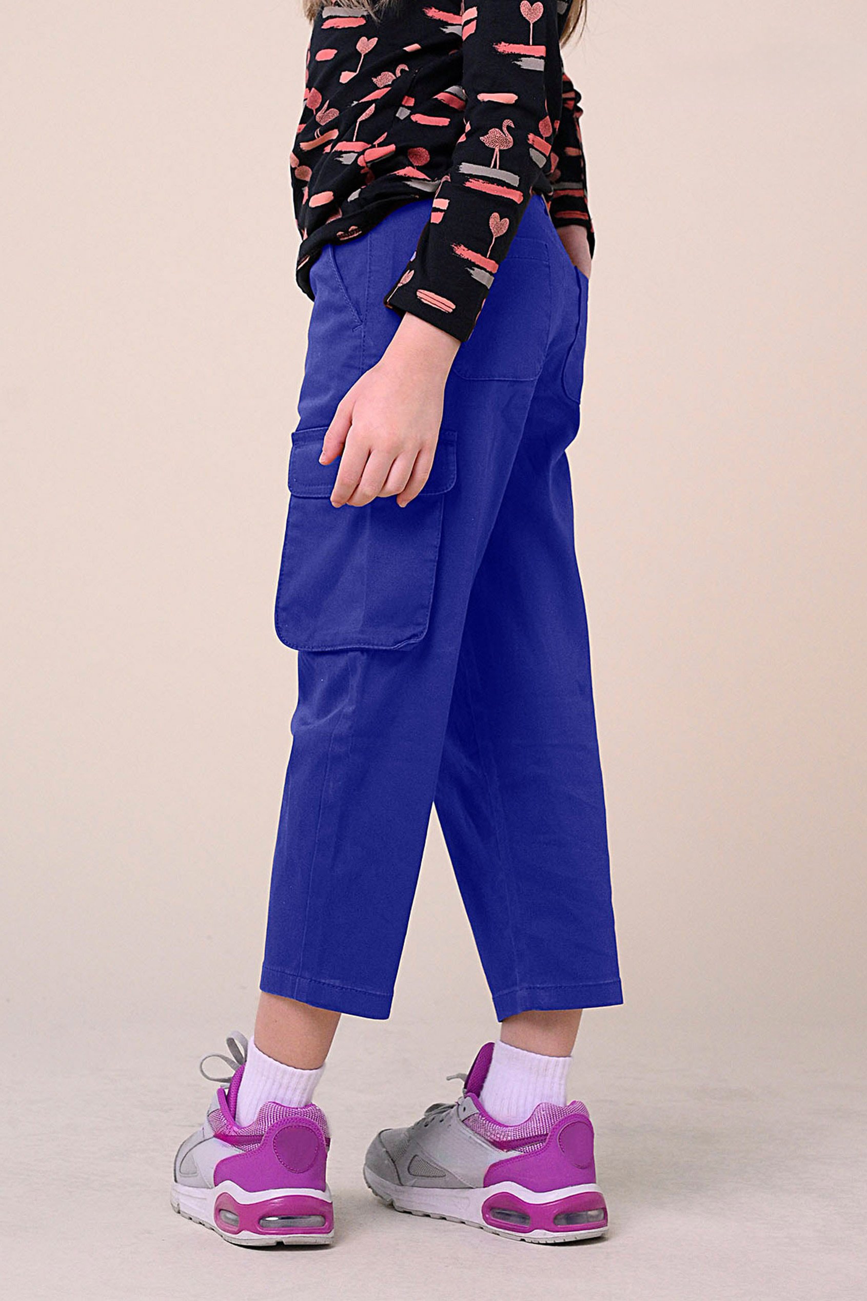 Girls Straight Leg Cargo Trouser ( 3yrs-14yrs)