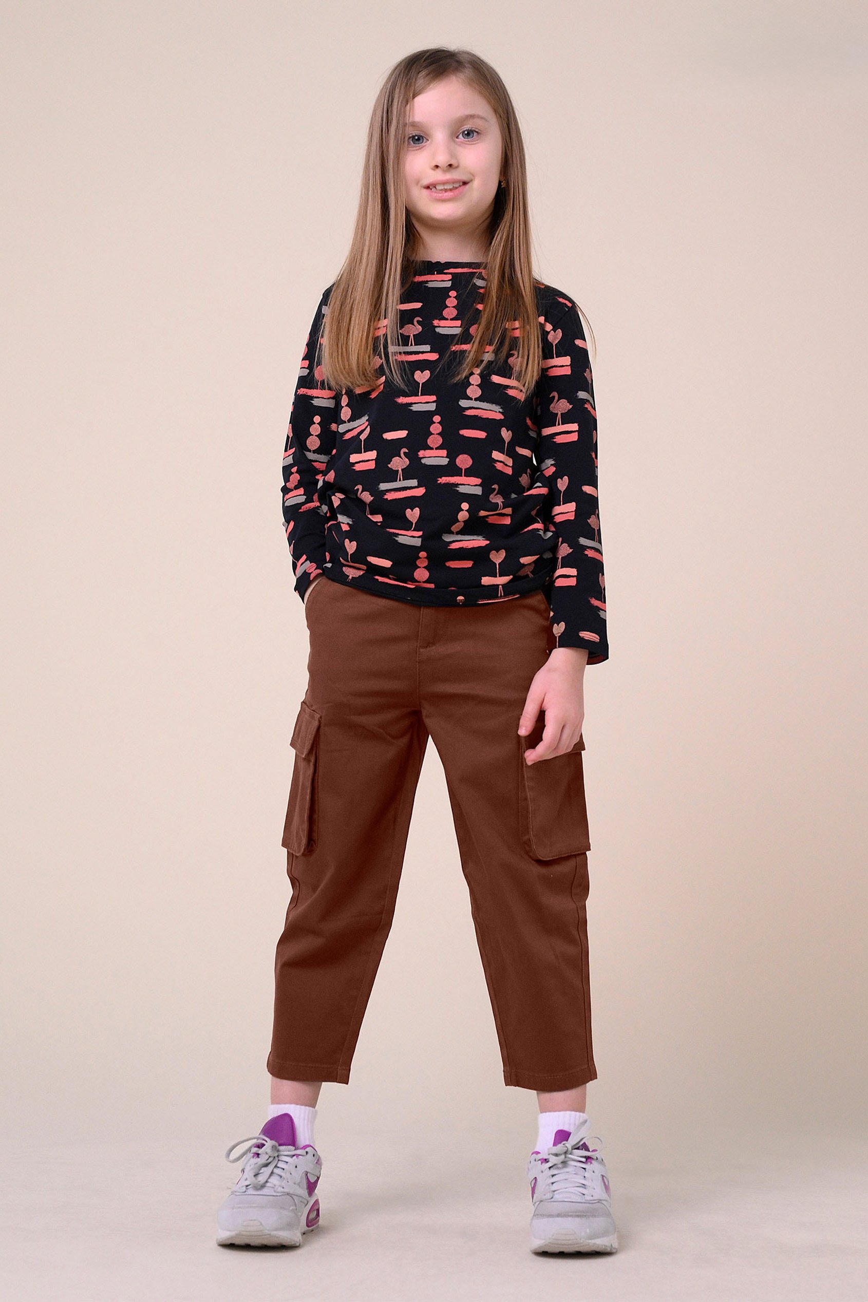 Girls Straight Leg Cargo Trouser ( 3yrs-14yrs)